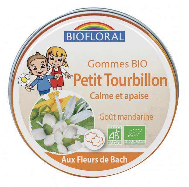 Biofloral Fleurs de Bach Gommes Bio Enfants Petit Tourbillon 45g